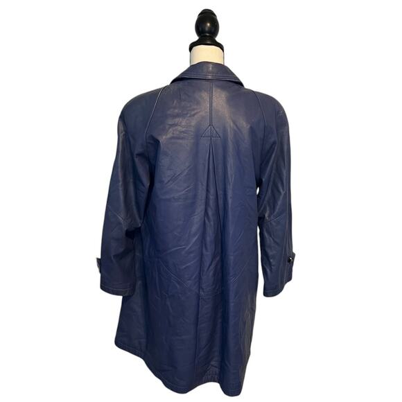 Vintage Wilsons Leather Jacket Purple Thinsulate Thermal Insulation Womens Sz XS - Picture 4 of 8